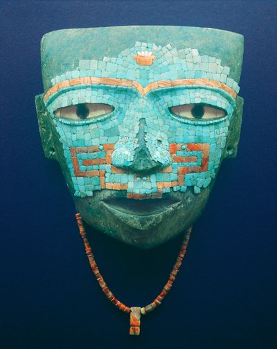 Funeral mask from Teotihuacan by Pre Columbian